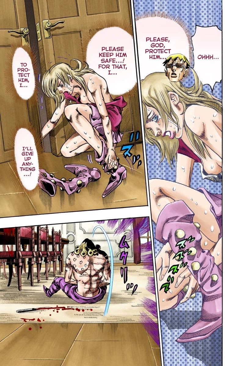 JoJo's Bizarre Adventure Part 7 - Steel Ball Run (Official Colored) Chapter 62 page 5 - Chapter 62: Dirty Deeds Done Dirt Cheap