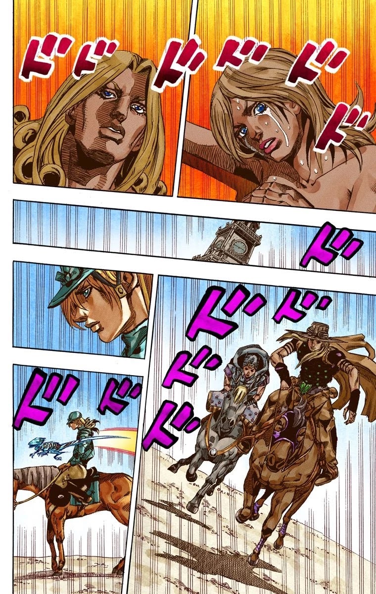 JoJo's Bizarre Adventure Part 7 - Steel Ball Run (Official Colored) Chapter 62 page 51 - Chapter 62: Dirty Deeds Done Dirt Cheap