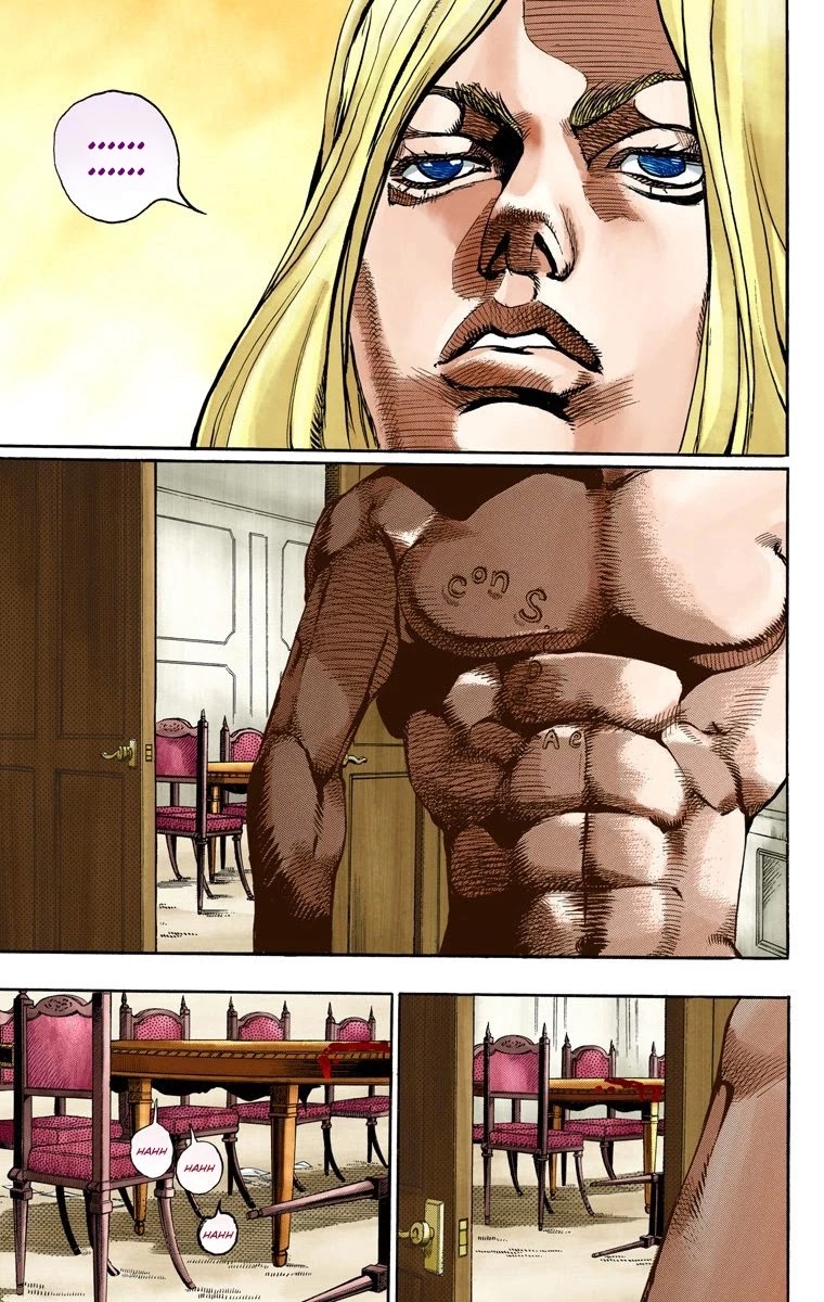 JoJo's Bizarre Adventure Part 7 - Steel Ball Run (Official Colored) Chapter 62 page 9 - Chapter 62: Dirty Deeds Done Dirt Cheap
