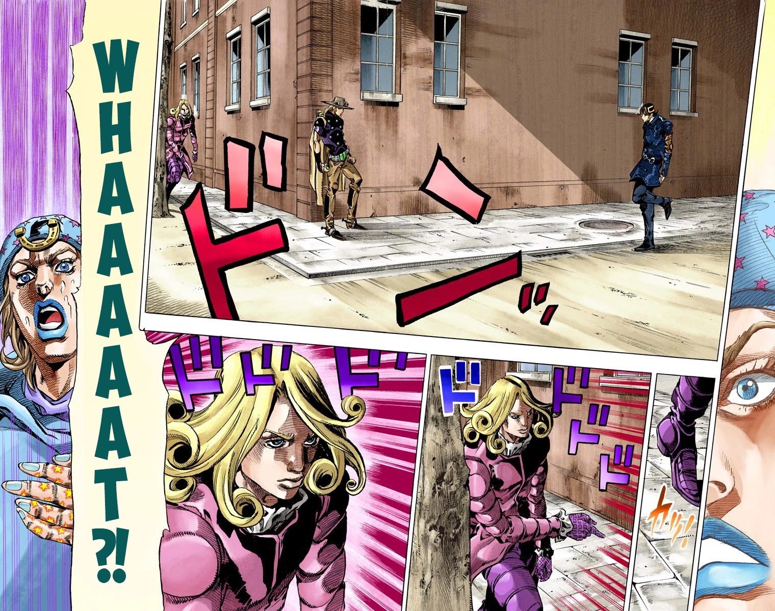 JoJo's Bizarre Adventure Part 7 - Steel Ball Run (Official Colored) Chapter 64 page 21 - Chapter 64: Chocolate Disco Part 1