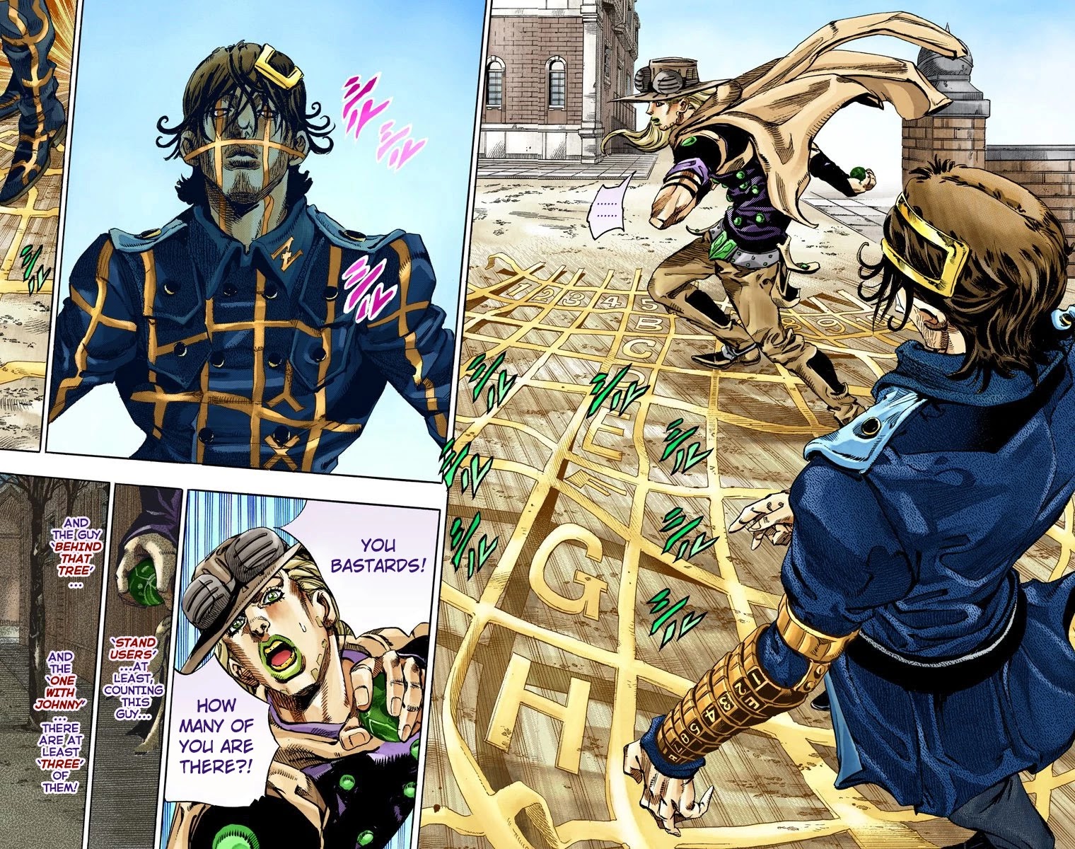 JoJo's Bizarre Adventure Part 7 - Steel Ball Run (Official Colored) Chapter 65 page 13 - Chapter 65: Chocolate Disco Part 2