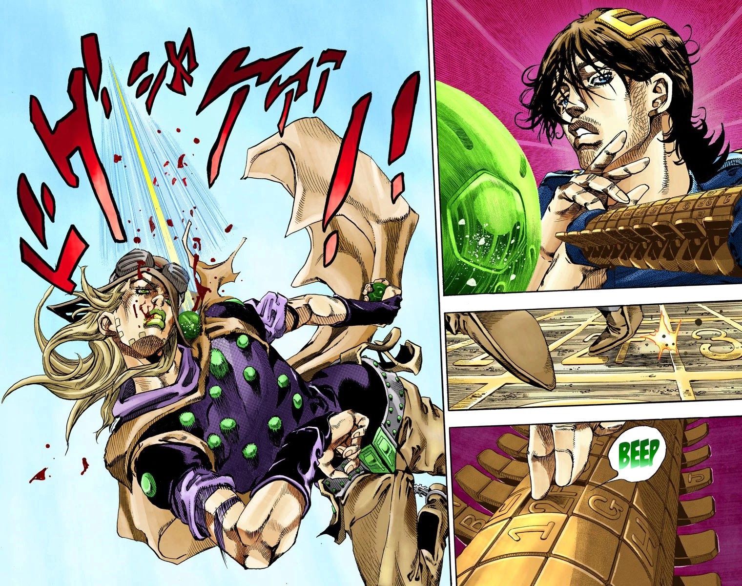 JoJo's Bizarre Adventure Part 7 - Steel Ball Run (Official Colored) Chapter 65 page 19 - Chapter 65: Chocolate Disco Part 2