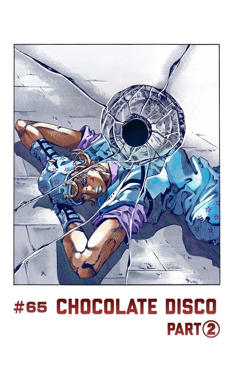 JoJo's Bizarre Adventure Part 7 - Steel Ball Run (Official Colored) Chapter 65 page 2 - Chapter 65: Chocolate Disco Part 2