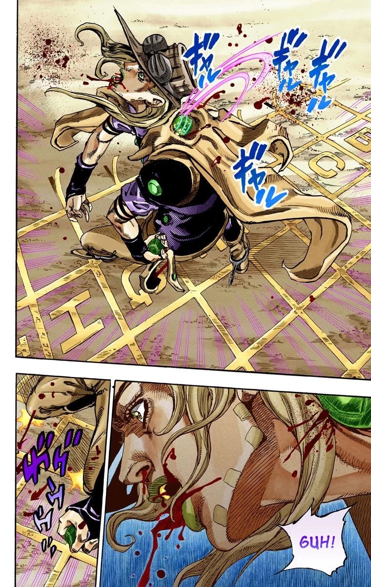 JoJo's Bizarre Adventure Part 7 - Steel Ball Run (Official Colored) Chapter 65 page 20 - Chapter 65: Chocolate Disco Part 2