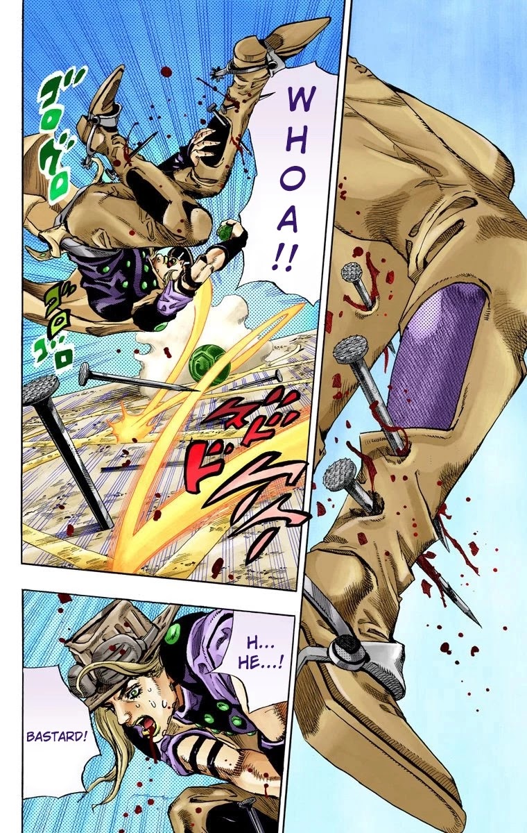 JoJo's Bizarre Adventure Part 7 - Steel Ball Run (Official Colored) Chapter 65 page 24 - Chapter 65: Chocolate Disco Part 2