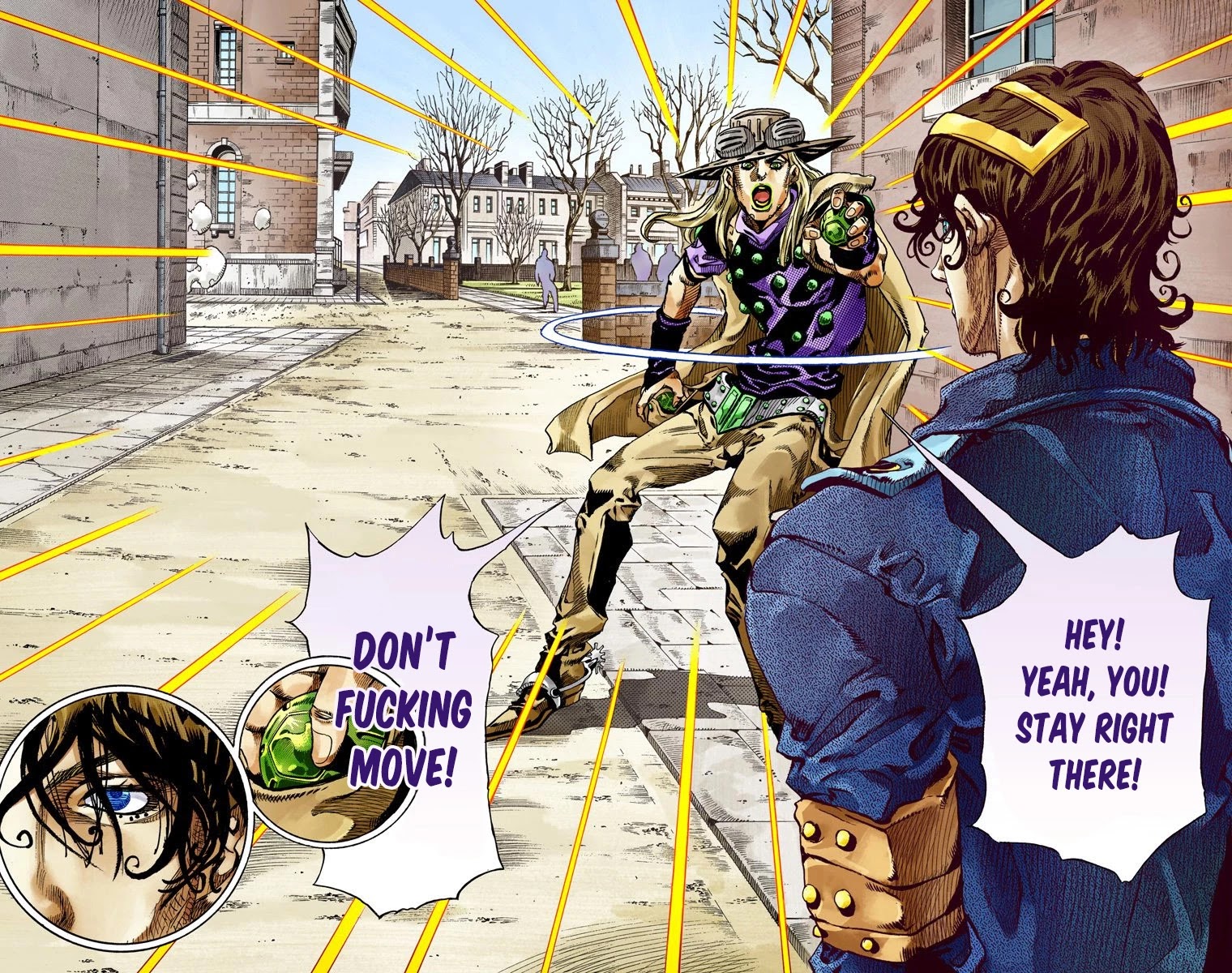 JoJo's Bizarre Adventure Part 7 - Steel Ball Run (Official Colored) Chapter 65 page 5 - Chapter 65: Chocolate Disco Part 2