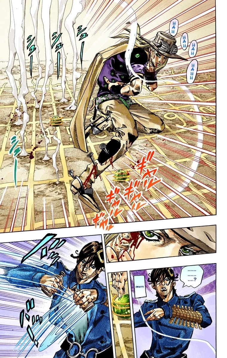 JoJo's Bizarre Adventure Part 7 - Steel Ball Run (Official Colored) Chapter 66 page 10 - Chapter 66: D4C Part 1