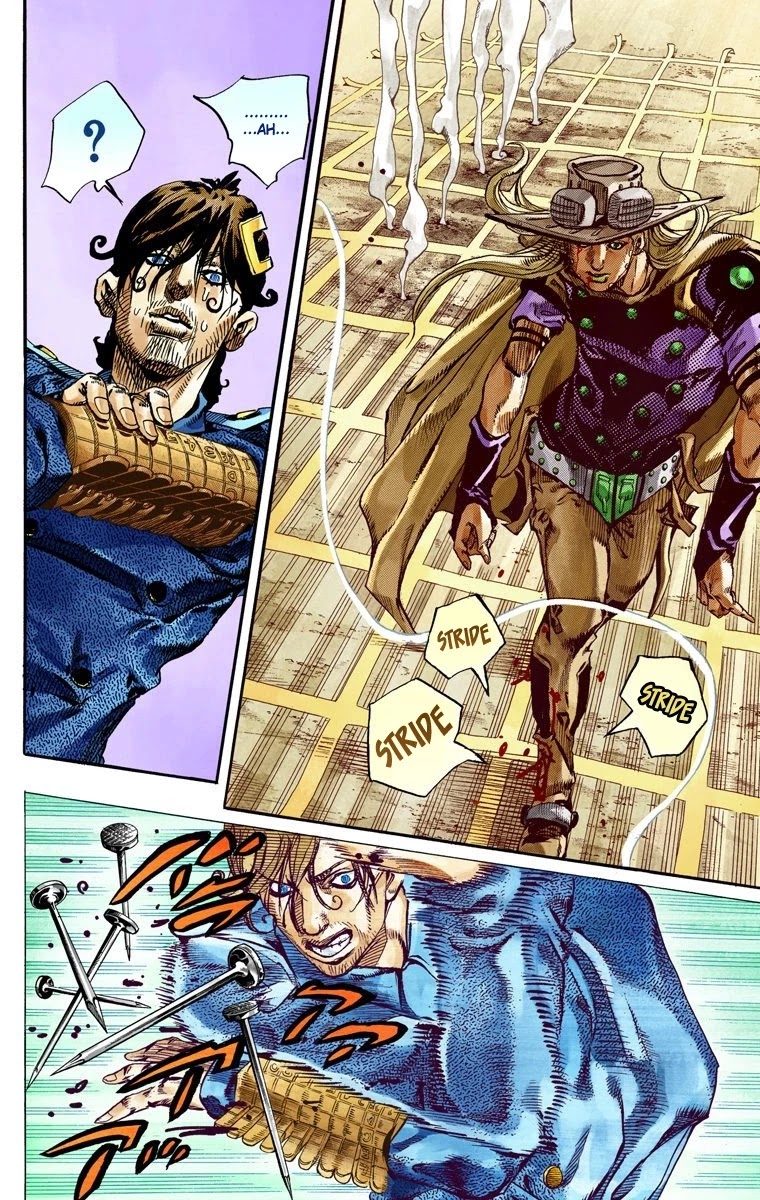 JoJo's Bizarre Adventure Part 7 - Steel Ball Run (Official Colored) Chapter 66 page 13 - Chapter 66: D4C Part 1