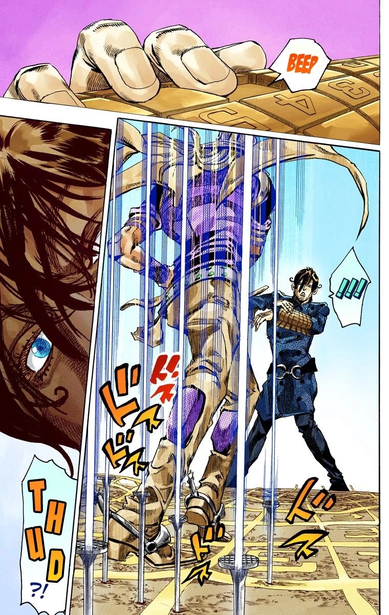 JoJo's Bizarre Adventure Part 7 - Steel Ball Run (Official Colored) Chapter 66 page 14 - Chapter 66: D4C Part 1