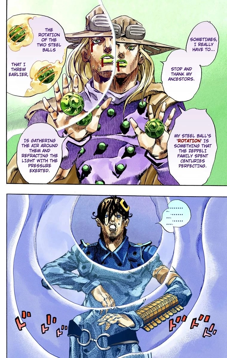 JoJo's Bizarre Adventure Part 7 - Steel Ball Run (Official Colored) Chapter 66 page 15 - Chapter 66: D4C Part 1