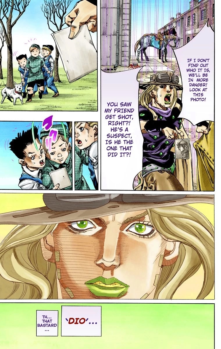 JoJo's Bizarre Adventure Part 7 - Steel Ball Run (Official Colored) Chapter 66 page 24 - Chapter 66: D4C Part 1