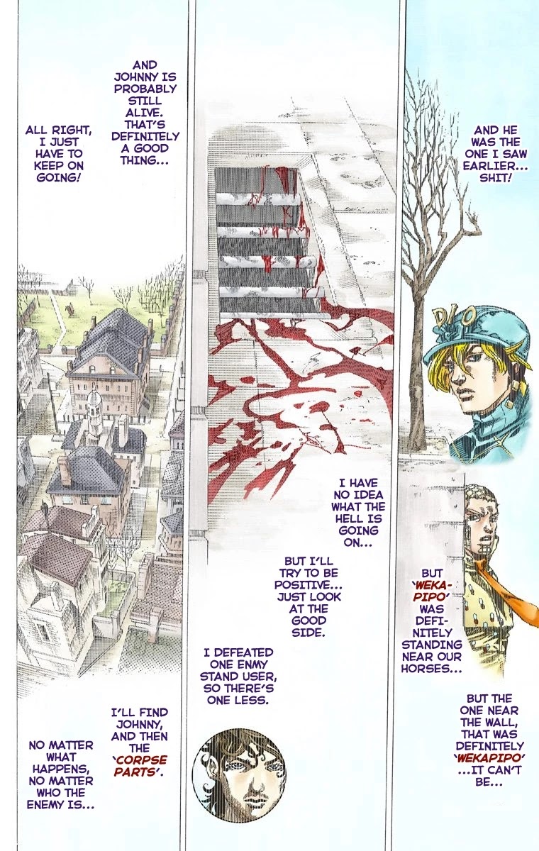 JoJo's Bizarre Adventure Part 7 - Steel Ball Run (Official Colored) Chapter 66 page 36 - Chapter 66: D4C Part 1