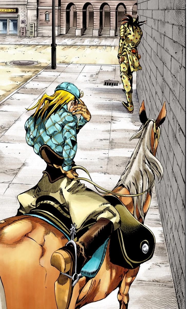 JoJo's Bizarre Adventure Part 7 - Steel Ball Run (Official Colored) Chapter 66 page 37 - Chapter 66: D4C Part 1