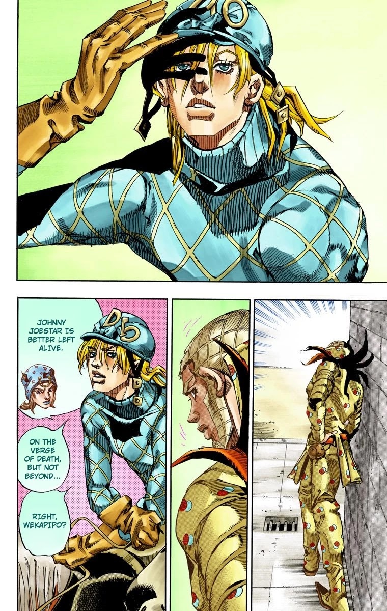 JoJo's Bizarre Adventure Part 7 - Steel Ball Run (Official Colored) Chapter 66 page 38 - Chapter 66: D4C Part 1