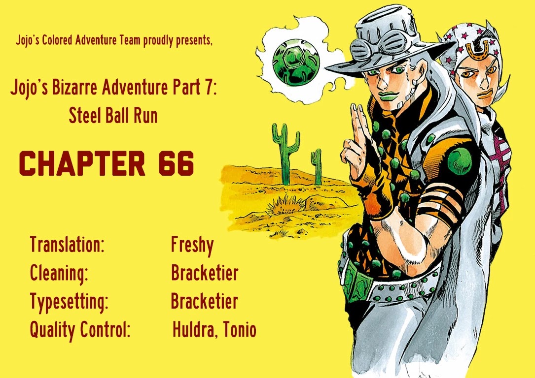 JoJo's Bizarre Adventure Part 7 - Steel Ball Run (Official Colored) Chapter 66 page 40 - Chapter 66: D4C Part 1