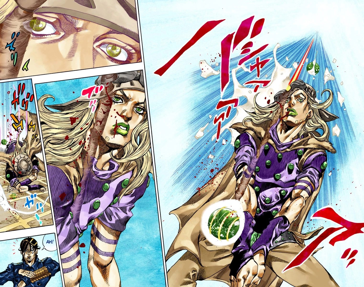 JoJo's Bizarre Adventure Part 7 - Steel Ball Run (Official Colored) Chapter 66 page 8 - Chapter 66: D4C Part 1
