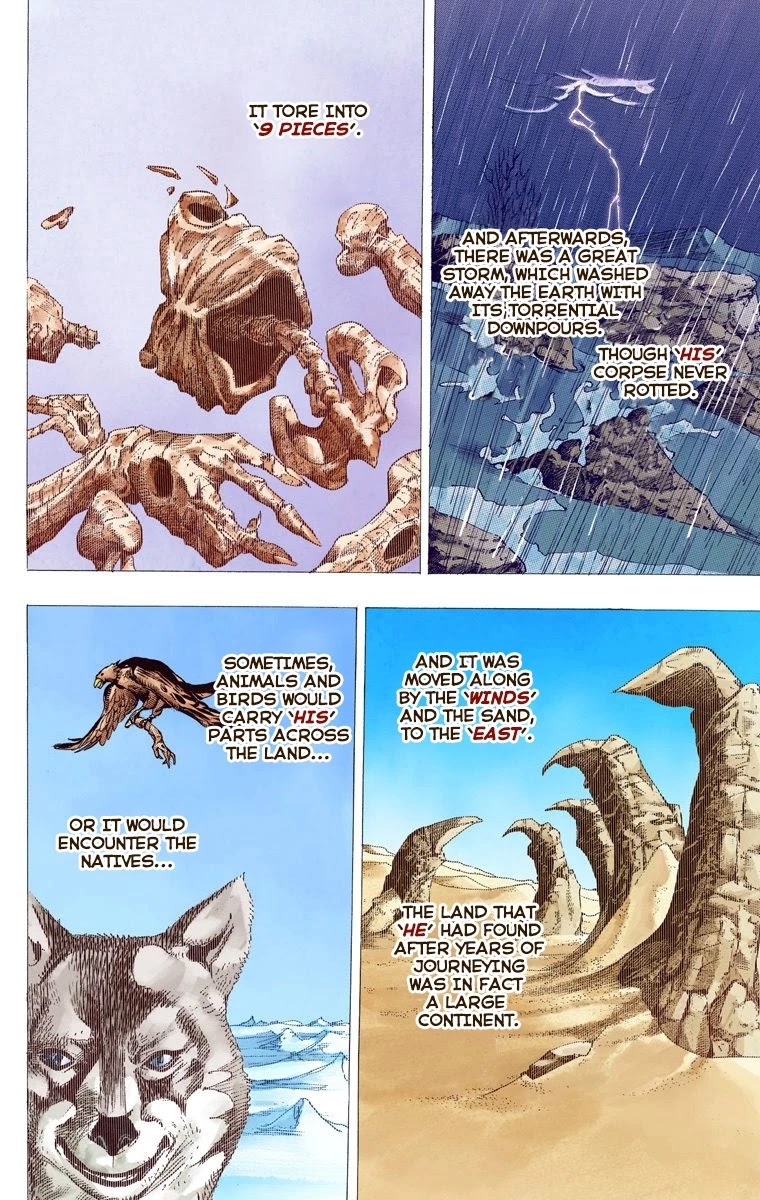 JoJo's Bizarre Adventure Part 7 - Steel Ball Run (Official Colored) Chapter 67 page 11 - Chapter 67: D4C Part 2