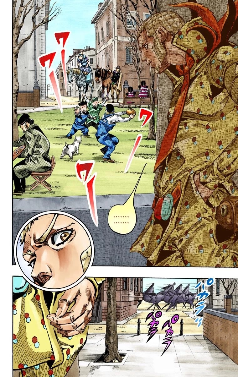 JoJo's Bizarre Adventure Part 7 - Steel Ball Run (Official Colored) Chapter 67 page 16 - Chapter 67: D4C Part 2