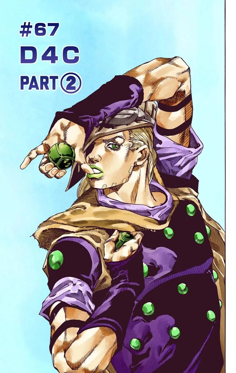 JoJo's Bizarre Adventure Part 7 - Steel Ball Run (Official Colored) Chapter 67 page 2 - Chapter 67: D4C Part 2