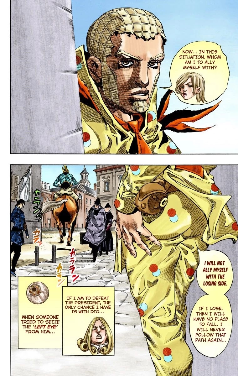 JoJo's Bizarre Adventure Part 7 - Steel Ball Run (Official Colored) Chapter 67 page 20 - Chapter 67: D4C Part 2