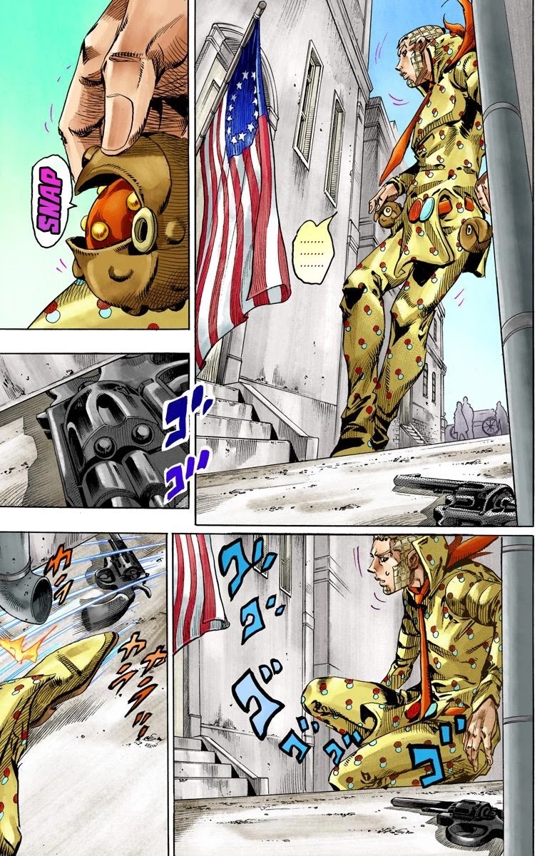 JoJo's Bizarre Adventure Part 7 - Steel Ball Run (Official Colored) Chapter 67 page 23 - Chapter 67: D4C Part 2