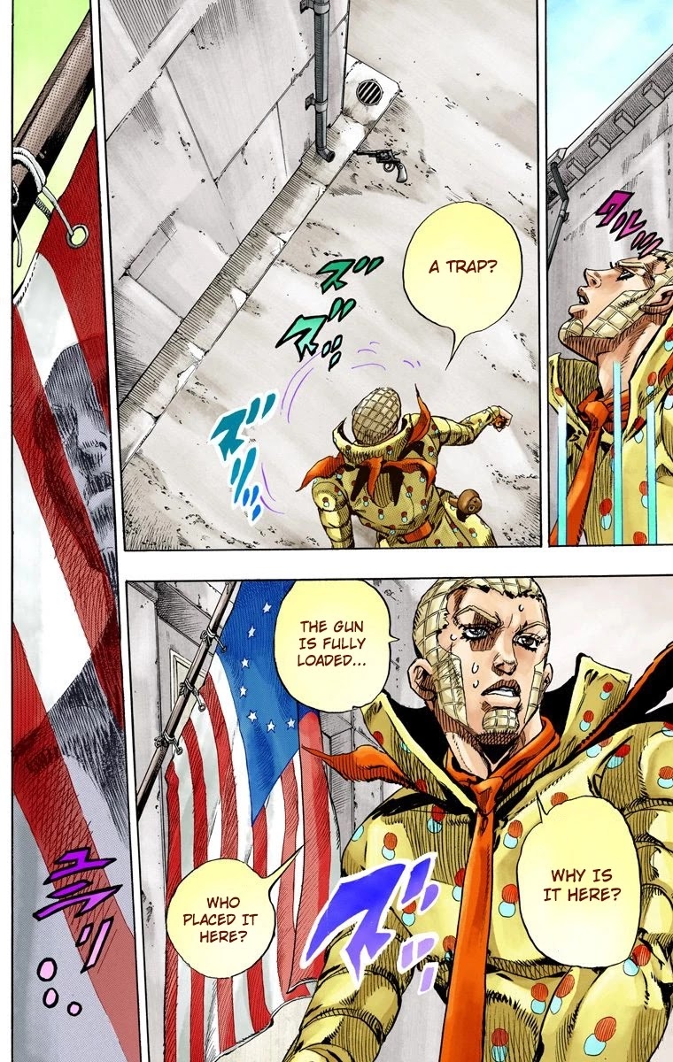 JoJo's Bizarre Adventure Part 7 - Steel Ball Run (Official Colored) Chapter 67 page 24 - Chapter 67: D4C Part 2