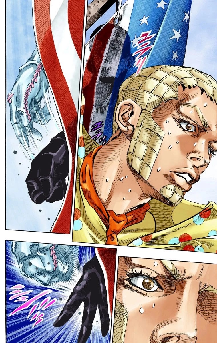 JoJo's Bizarre Adventure Part 7 - Steel Ball Run (Official Colored) Chapter 67 page 26 - Chapter 67: D4C Part 2