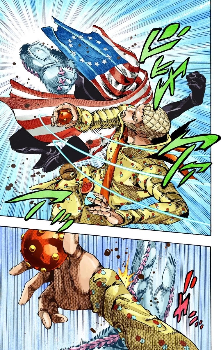JoJo's Bizarre Adventure Part 7 - Steel Ball Run (Official Colored) Chapter 67 page 27 - Chapter 67: D4C Part 2