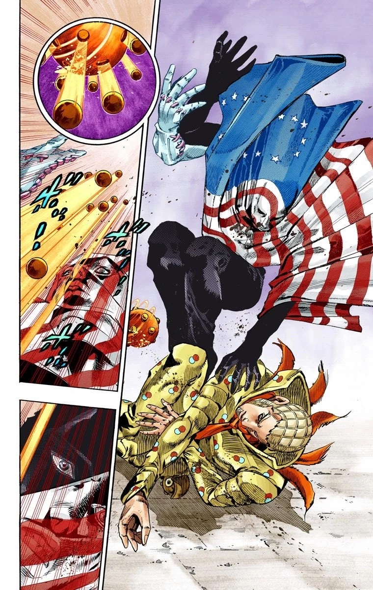 JoJo's Bizarre Adventure Part 7 - Steel Ball Run (Official Colored) Chapter 67 page 28 - Chapter 67: D4C Part 2
