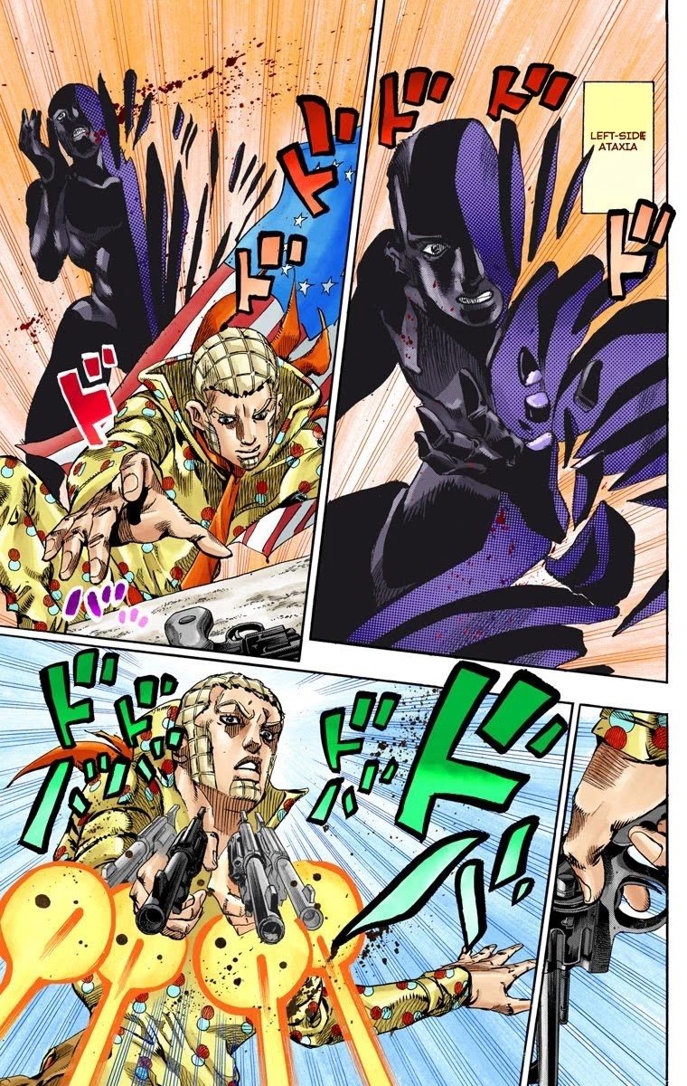 JoJo's Bizarre Adventure Part 7 - Steel Ball Run (Official Colored) Chapter 67 page 29 - Chapter 67: D4C Part 2