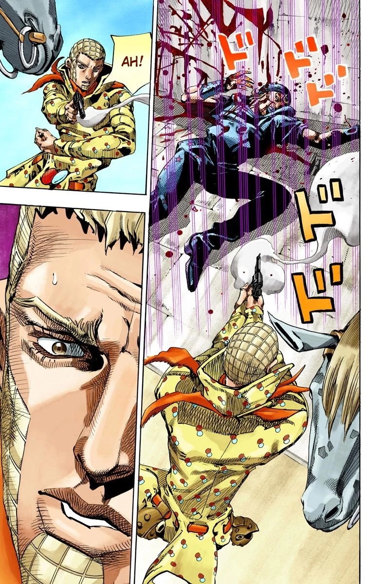 JoJo's Bizarre Adventure Part 7 - Steel Ball Run (Official Colored) Chapter 67 page 31 - Chapter 67: D4C Part 2