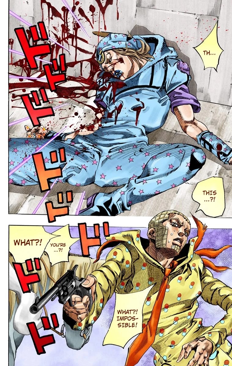 JoJo's Bizarre Adventure Part 7 - Steel Ball Run (Official Colored) Chapter 67 page 32 - Chapter 67: D4C Part 2