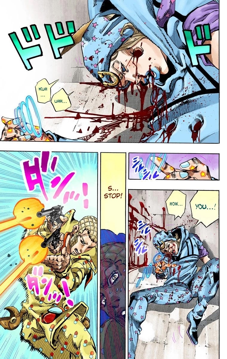 JoJo's Bizarre Adventure Part 7 - Steel Ball Run (Official Colored) Chapter 67 page 33 - Chapter 67: D4C Part 2