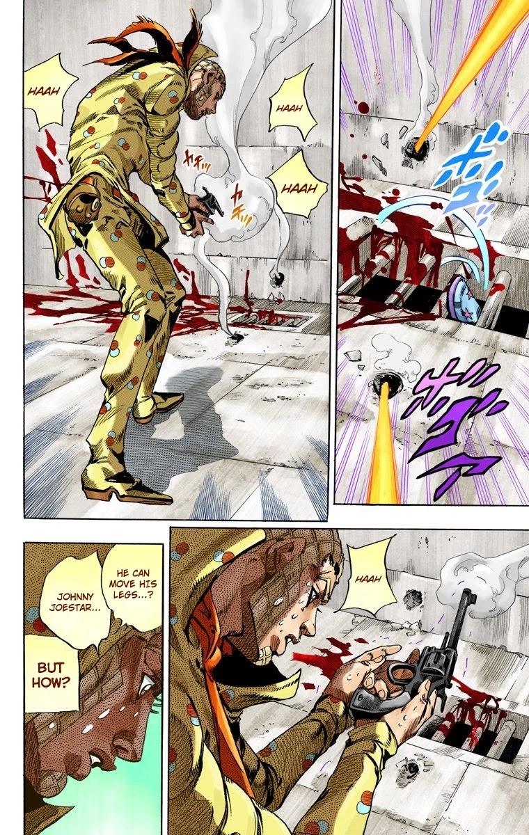 JoJo's Bizarre Adventure Part 7 - Steel Ball Run (Official Colored) Chapter 67 page 34 - Chapter 67: D4C Part 2