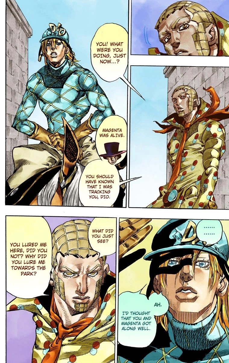 JoJo's Bizarre Adventure Part 7 - Steel Ball Run (Official Colored) Chapter 67 page 37 - Chapter 67: D4C Part 2