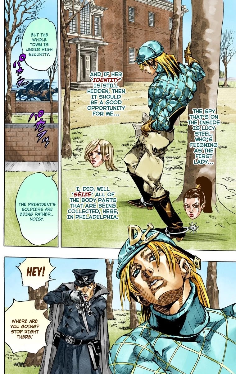 JoJo's Bizarre Adventure Part 7 - Steel Ball Run (Official Colored) Chapter 67 page 41 - Chapter 67: D4C Part 2