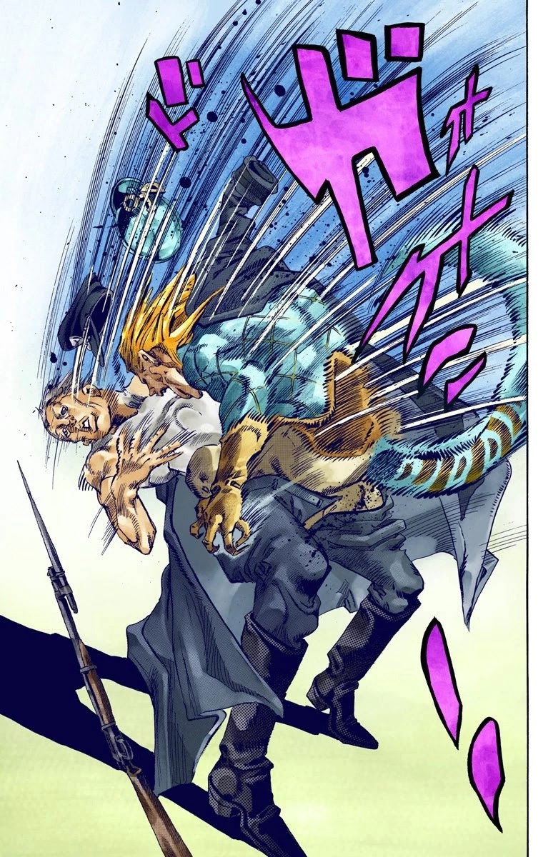 JoJo's Bizarre Adventure Part 7 - Steel Ball Run (Official Colored) Chapter 67 page 42 - Chapter 67: D4C Part 2