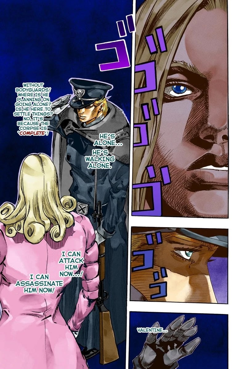 JoJo's Bizarre Adventure Part 7 - Steel Ball Run (Official Colored) Chapter 67 page 46 - Chapter 67: D4C Part 2