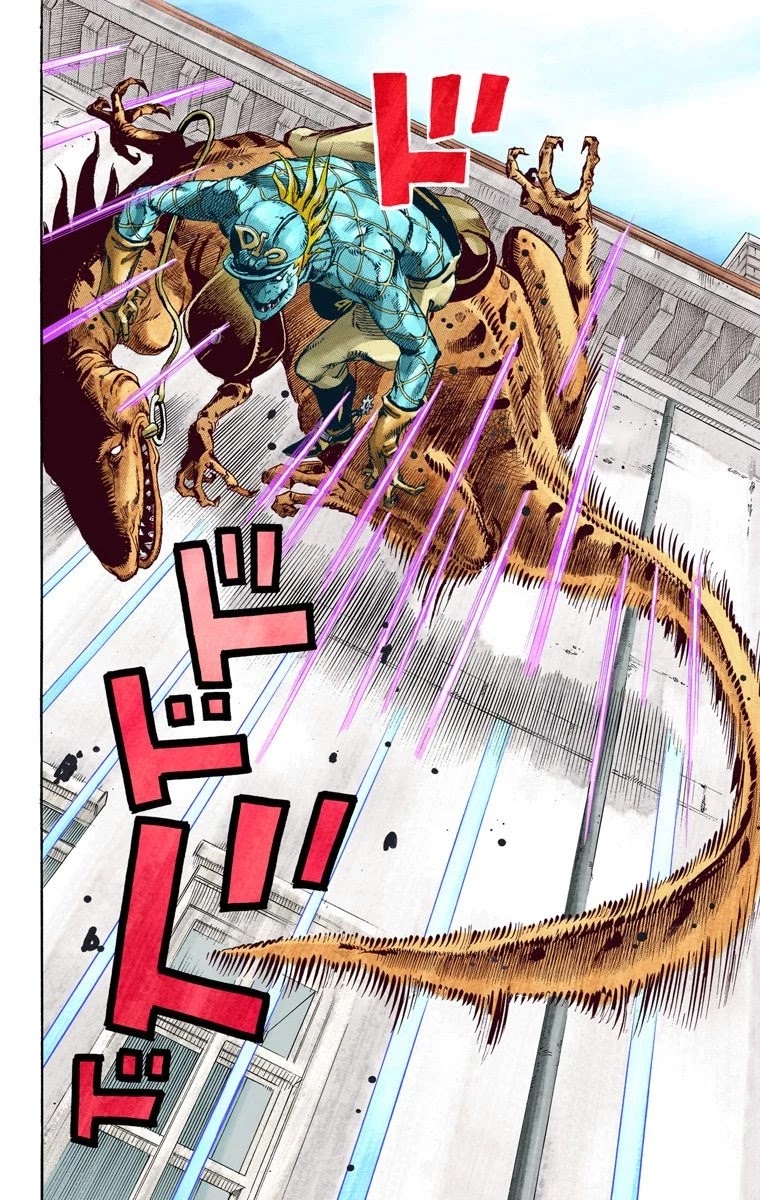 JoJo's Bizarre Adventure Part 7 - Steel Ball Run (Official Colored) Chapter 68 page 11 - Chapter 68: D4C Part 3