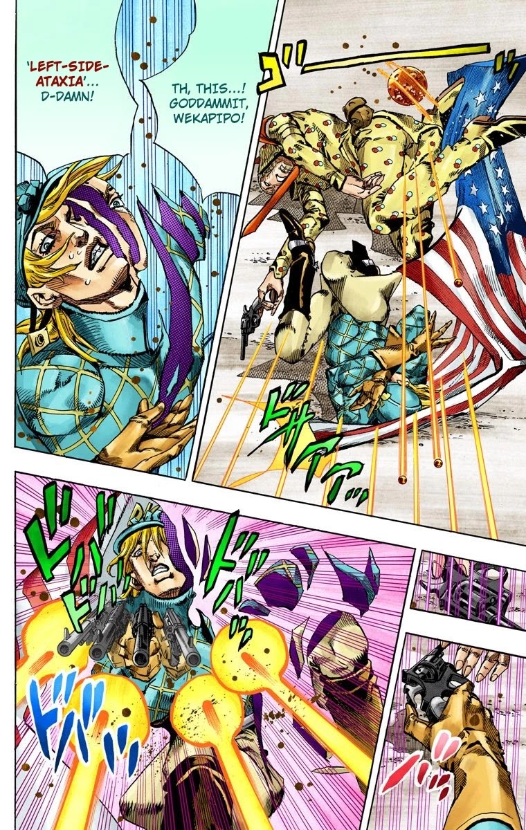 JoJo's Bizarre Adventure Part 7 - Steel Ball Run (Official Colored) Chapter 68 page 16 - Chapter 68: D4C Part 3