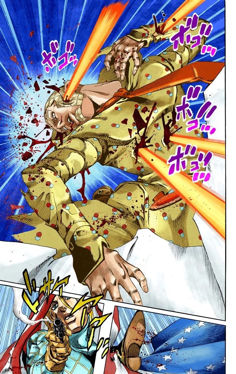 JoJo's Bizarre Adventure Part 7 - Steel Ball Run (Official Colored) Chapter 68 page 17 - Chapter 68: D4C Part 3