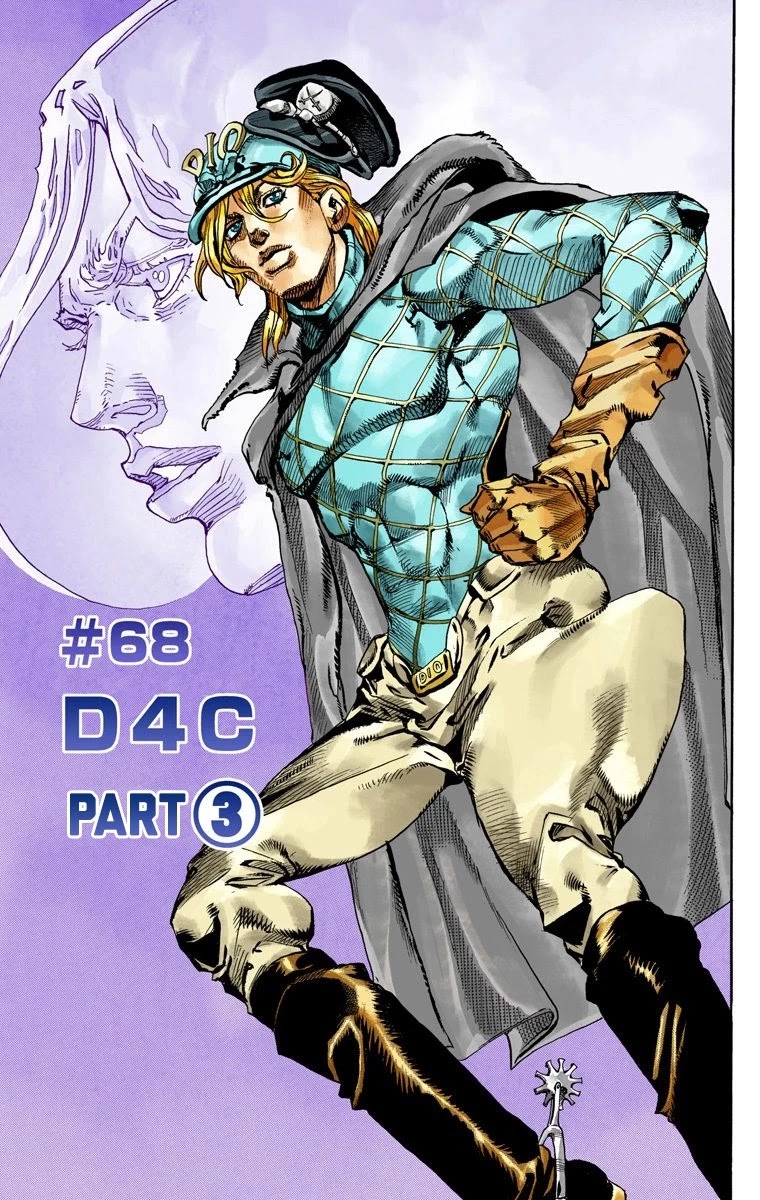 JoJo's Bizarre Adventure Part 7 - Steel Ball Run (Official Colored) Chapter 68 page 2 - Chapter 68: D4C Part 3