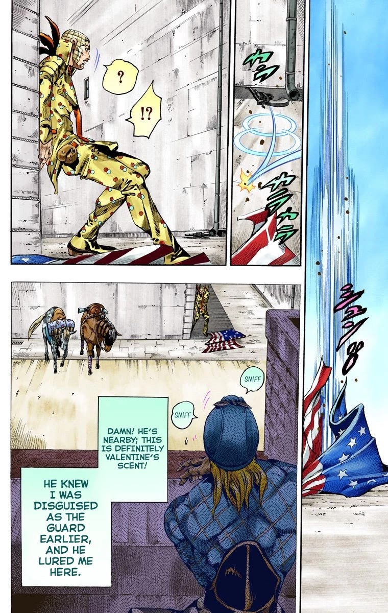 JoJo's Bizarre Adventure Part 7 - Steel Ball Run (Official Colored) Chapter 68 page 21 - Chapter 68: D4C Part 3