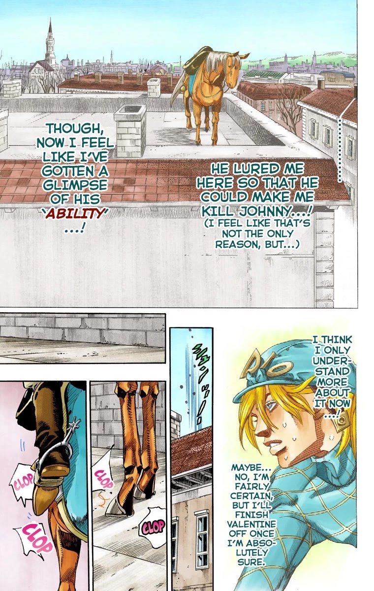 JoJo's Bizarre Adventure Part 7 - Steel Ball Run (Official Colored) Chapter 68 page 22 - Chapter 68: D4C Part 3
