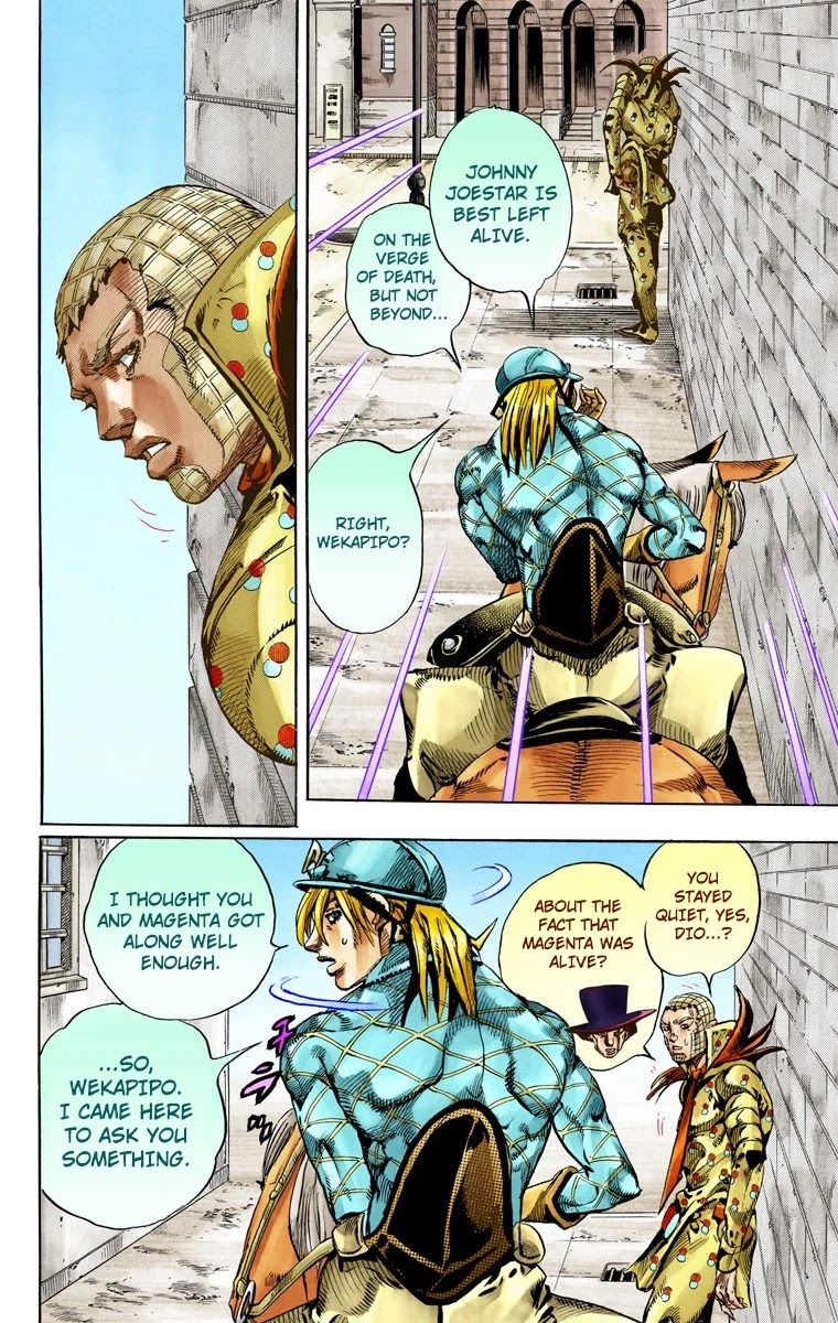 JoJo's Bizarre Adventure Part 7 - Steel Ball Run (Official Colored) Chapter 68 page 23 - Chapter 68: D4C Part 3