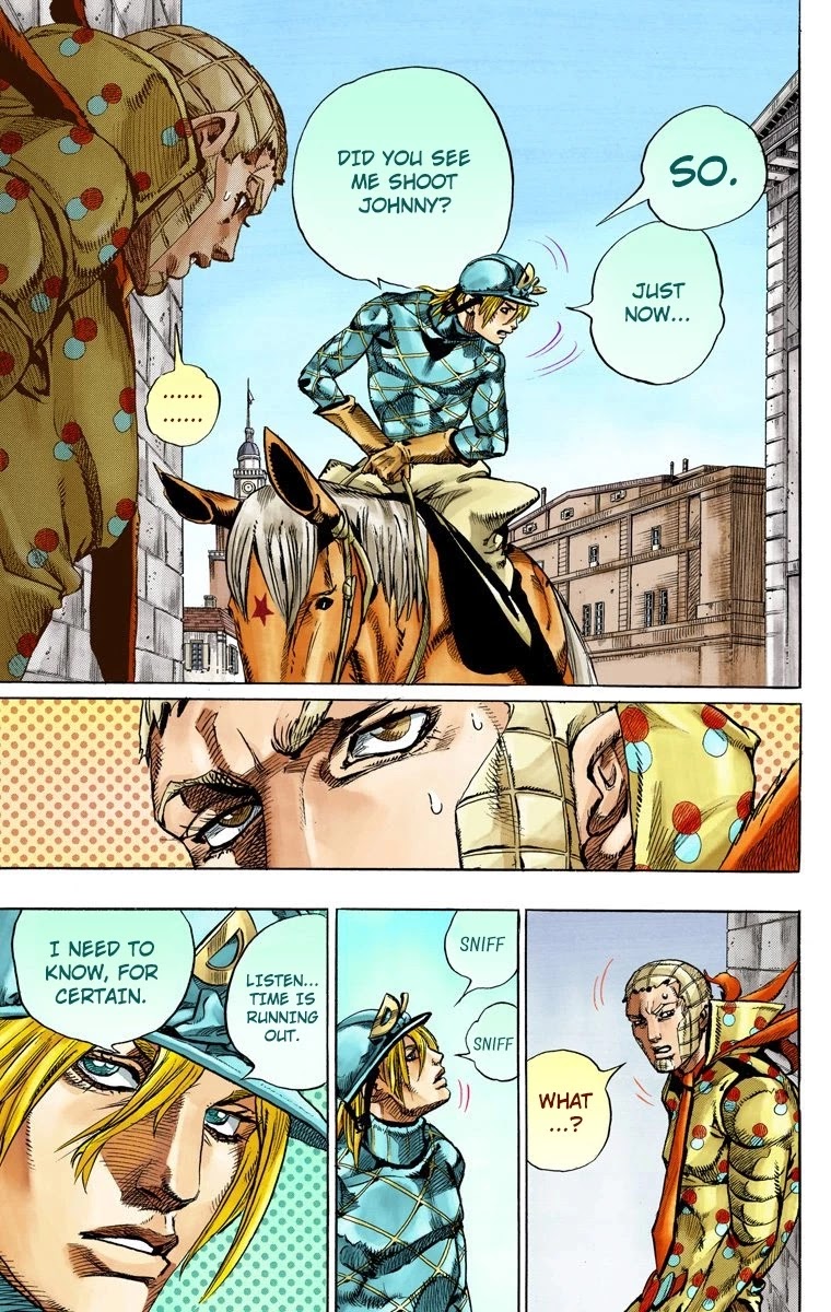 JoJo's Bizarre Adventure Part 7 - Steel Ball Run (Official Colored) Chapter 68 page 24 - Chapter 68: D4C Part 3