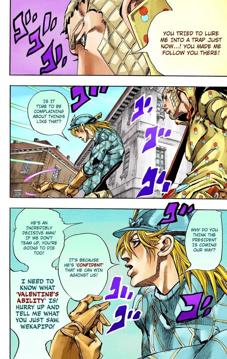 JoJo's Bizarre Adventure Part 7 - Steel Ball Run (Official Colored) Chapter 68 page 28 - Chapter 68: D4C Part 3