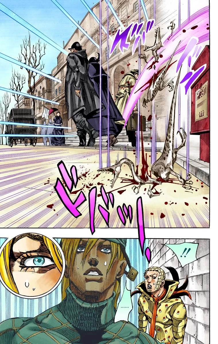 JoJo's Bizarre Adventure Part 7 - Steel Ball Run (Official Colored) Chapter 68 page 29 - Chapter 68: D4C Part 3