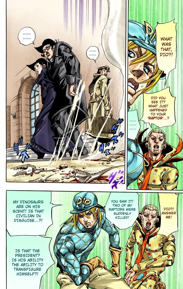 JoJo's Bizarre Adventure Part 7 - Steel Ball Run (Official Colored) Chapter 68 page 30 - Chapter 68: D4C Part 3