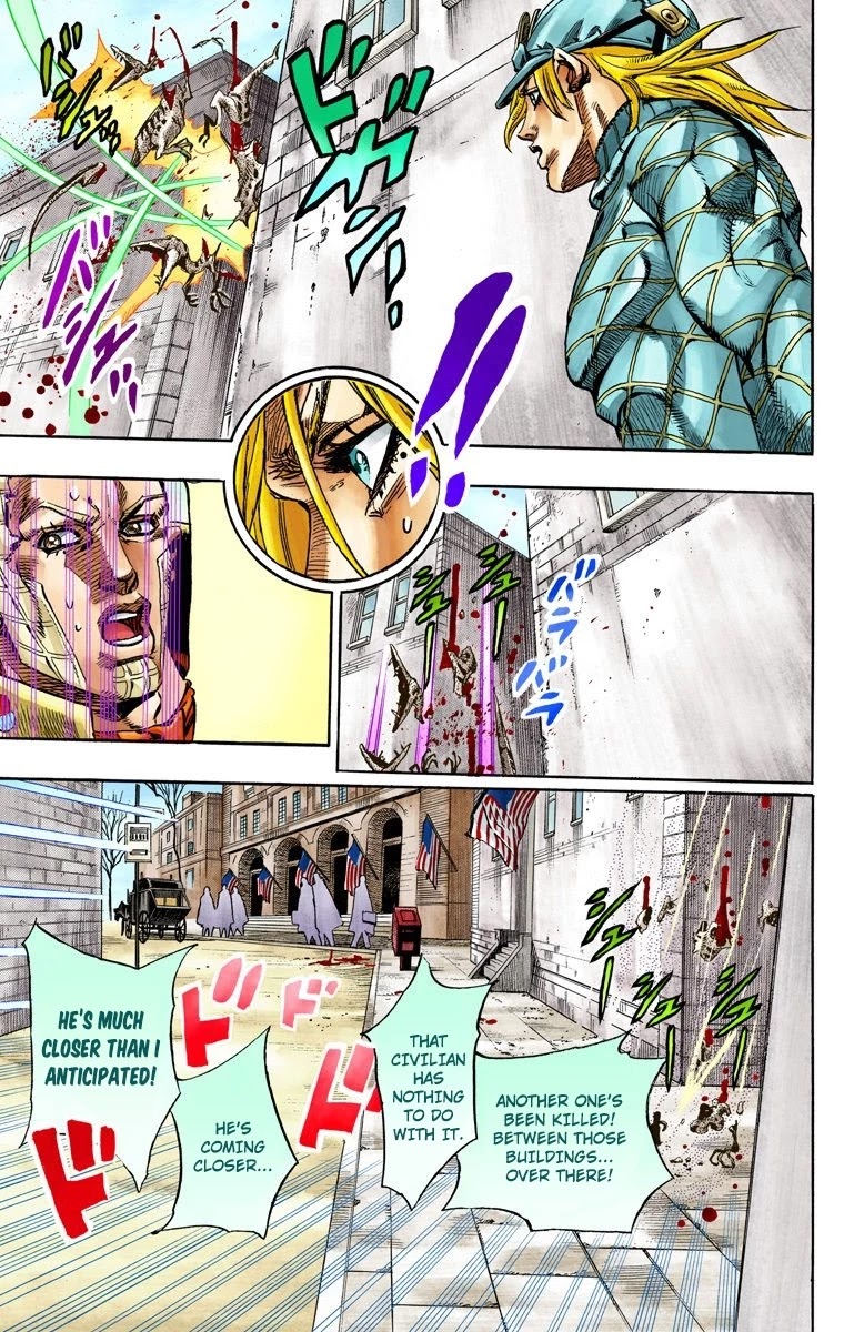 JoJo's Bizarre Adventure Part 7 - Steel Ball Run (Official Colored) Chapter 68 page 31 - Chapter 68: D4C Part 3